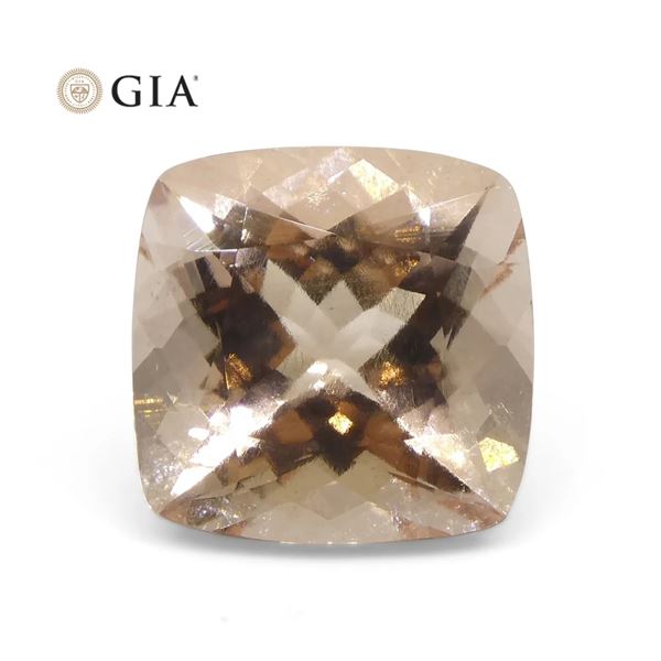 Large 7.16 Ct GIA Certified Natural Morganite
