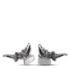 Image 2 : Kieselstein-Cord 18K White Gold Alligator Cufflinks