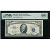 Image 1 : 1953 $10 STAR Silver Certificate PMG 64EPQ