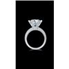 Image 2 : Sparkling 5 Ct VVS1 White F-G Fire Moissanite Ring