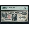 Image 1 : 1880 $1 Legal Tender Note PMG 45