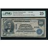 Image 1 : 1902 $50 Tionesta PA National PMG 25