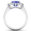 Image 4 : 14KT White Gold 3.43ctw Tanzanite and Diamond Ring