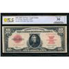 Image 1 : 1923 $10 Poker Chip Legal Tender Note PCGS 30