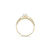 Image 3 : 14KT Yellow Gold 0.33ctw Diamond Ring