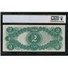 Image 2 : 1917 $2 Legal Tender Note PCGS 66PPQ