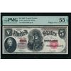 Image 1 : 1907 $5 Legal Tender Note PMG 55EPQ
