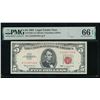 Image 1 : 1963 $5 Legal Tender Note PMG 66EPQ