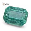 Image 1 : Impressive 3.1 Ct GIA Certified Natural Emerald