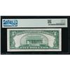 Image 2 : 1934B $5 Silver Certificate PMG 35