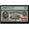 Image 1 : 1878 $2 Legal Tender Note PMG 30