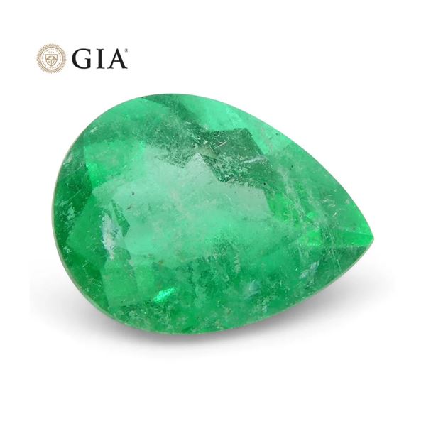 Gorgeous GIA Certified 1.6 Ct Natural Emerald