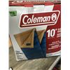 Image 1 : Box with 2 sleeping bags used once. Coleman