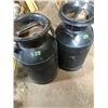 Image 1 : 2- 8gal Milk Cans with lids