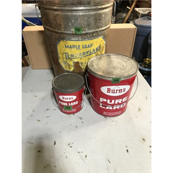 50lb Tenderflake 10lb Burns & 3lb Burns