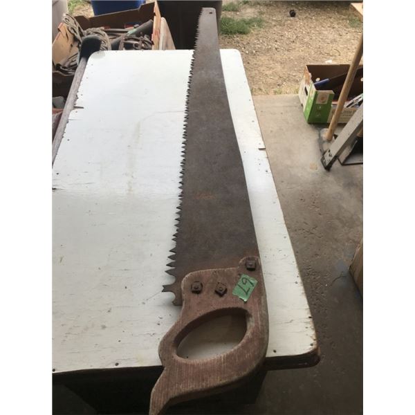 Antique 52" one man saw