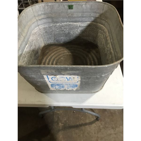 Square Wash tub - GSW