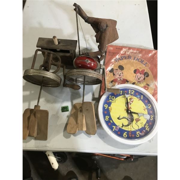 2-Dazey Butterchurn tops, Butter press,