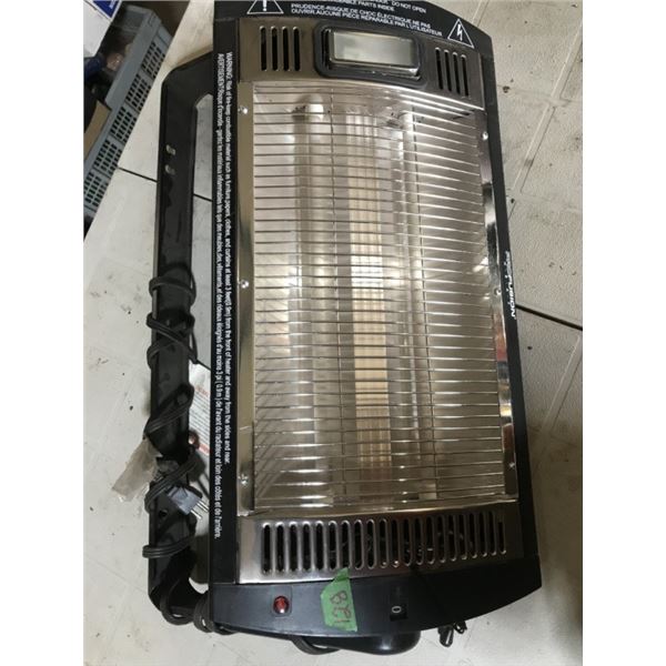 Overhead electric heater