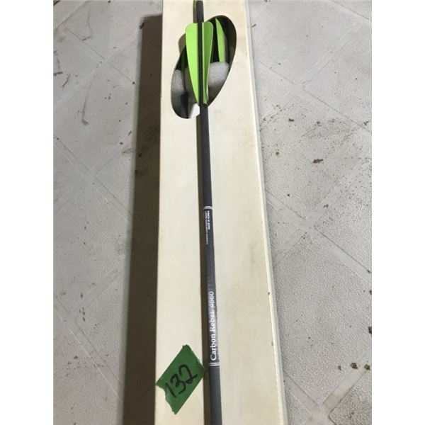 Box with 6 New Carbon Rebel 4560 Arrow shafts