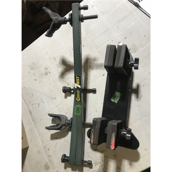 Lohmann Sight Vise + Caldwell rest