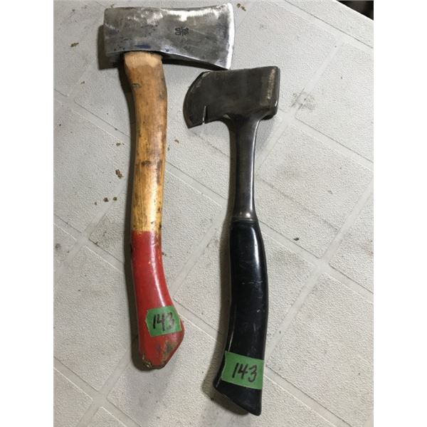 2-Vintage Hatchets Craftsman + Made in Sweden