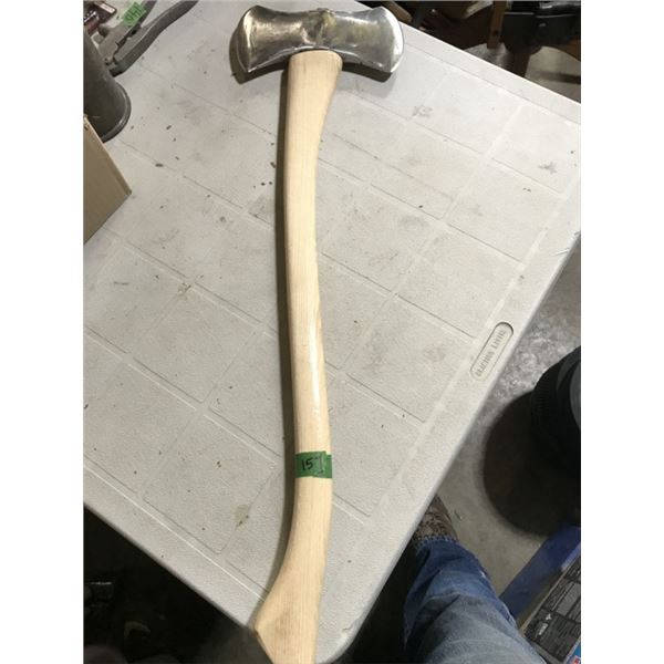 Vintage Double bit Axe Sater Banko - 3 3/4 Sweden