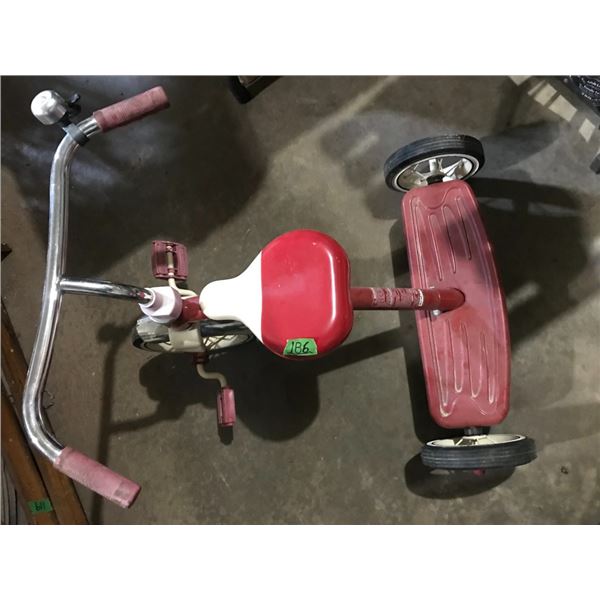Radio Flyer Tricycle, with bell + graphics