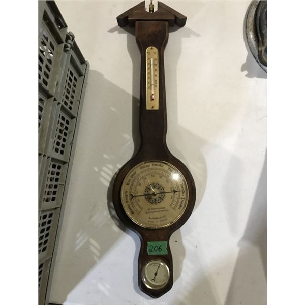 Vintage Barometer made in France
