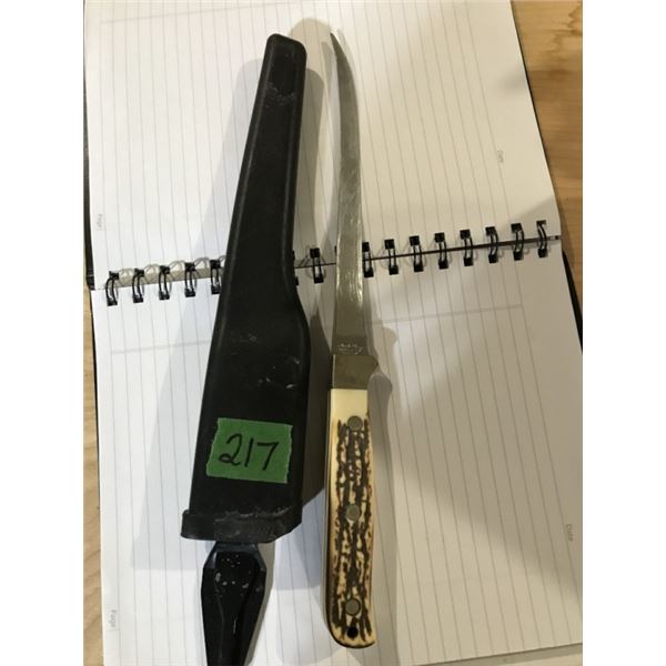 Vintage Uncle Henry Schrade USA 167 Fillet Knife