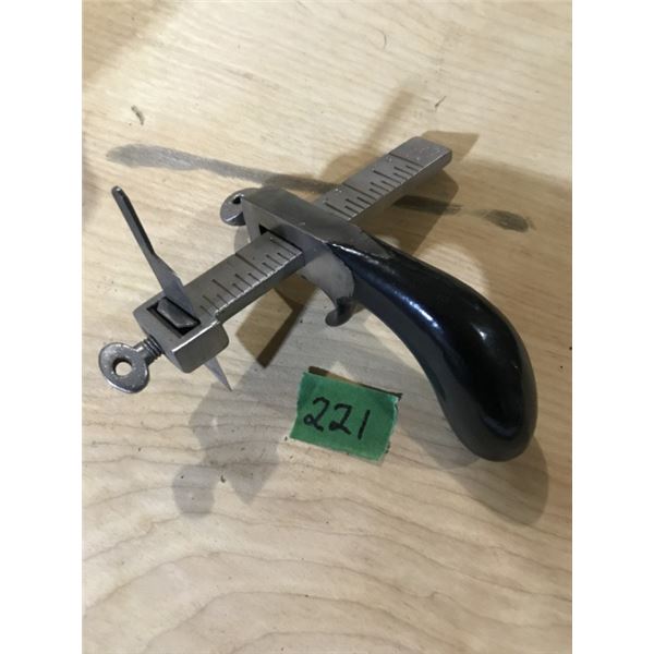 Antique Leather cutter pat'd 1876 USA