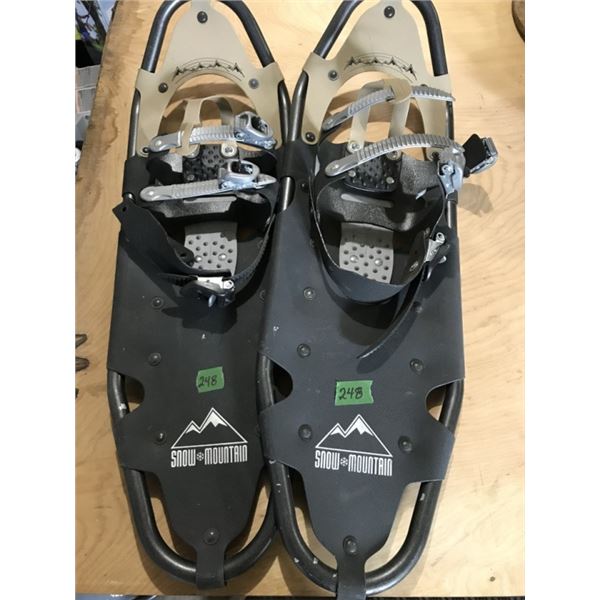 1 pair Snow shoes Snow-Mountain Like New