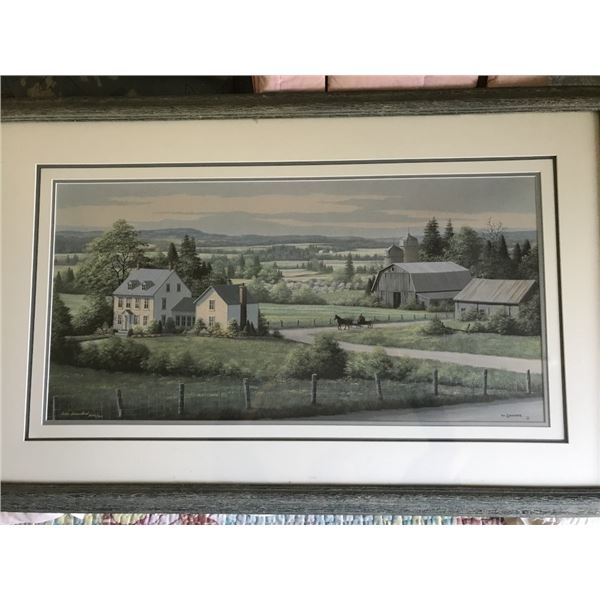 Signed, Framed Limited Edition Print