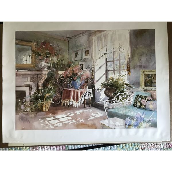 Signed Print by M. Simandle