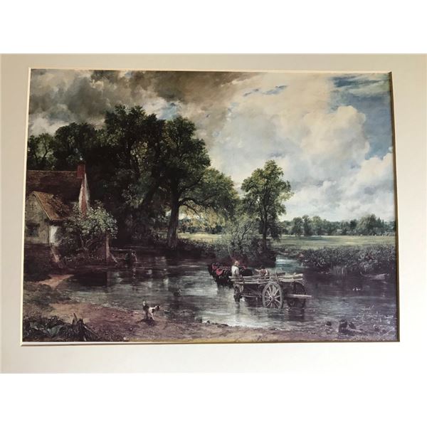 Signed Print: The Hay Wain