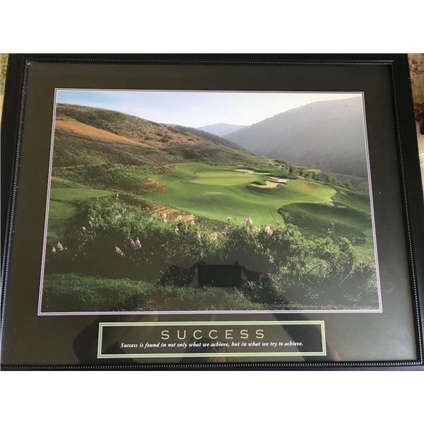 Inspirational , Framed Print: 'Succes"