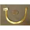 Image 1 : Hallmarked Italy 14K total weight .2 oz, 6.5" fine gold bracelet (241)