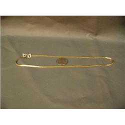 16" gold necklace (241)