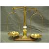 Image 3 : outstand brass gold balance scales, super quality, weighs up to one kilo made by "GHEE" (3)