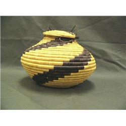 13" African basket with lid (3)