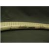 Image 3 : 21" Walrus tusk crib board circa 1950scrimshawed with whaling scenes; 6 ships, amazing fleet, two wh