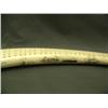 Image 4 : 21" Walrus tusk crib board circa 1950scrimshawed with whaling scenes; 6 ships, amazing fleet, two wh