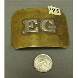 Civil war era belt buckle EG (3)