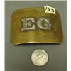 Image 1 : Civil war era belt buckle EG (3)