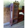 Image 1 : Outstanding 1/4 sawn oak beveled glass cabinet circa 1870 (253)