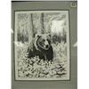 Image 1 : Alaskan Brown bear, matted and framed 781/ 985 J Cote Sueter (241)