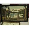 Image 6 : Lot of 5 Antique pictures in antique frames, one original "Winter in Mt. McKinley," L. Anderson 1943