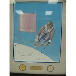 Guzman, has two coins, silver and gold, 1994 Olympics, 135/1994 (241)