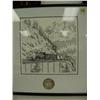 Image 1 : J  Cote Seuter White Pass RR 45/1000, has one oz silver medallion