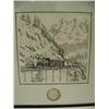 Image 2 : J  Cote Seuter White Pass RR 45/1000, has one oz silver medallion
